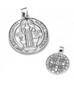Colgante san en plata de ley 925