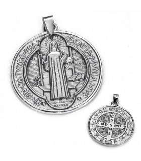 Colgante san en plata de ley 925