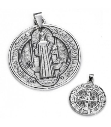 Colgante san en plata de ley 925