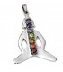 Colgante chakras en plata de ley 925