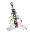 Colgante chakras en plata de ley 925
