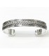 Pulsera etnica en plata de ley 925