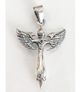 Colgante daga en plata de ley 925