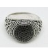 Anillo black en plata de ley 925