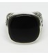 Anillo black en plata de ley 925