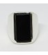 Anillo onix en plata de ley 925