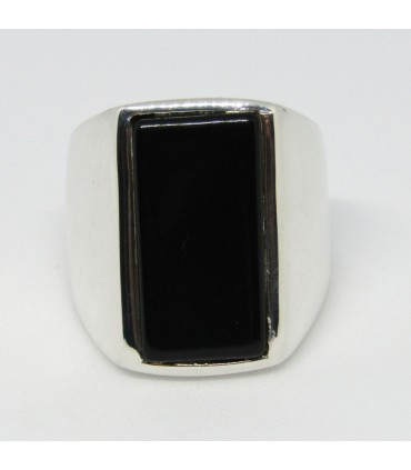 Anillo onix en plata de ley 925