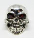 Anillo calavera en plata de ley 925
