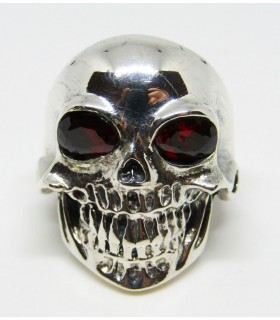 Anillo calavera en plata de ley 925