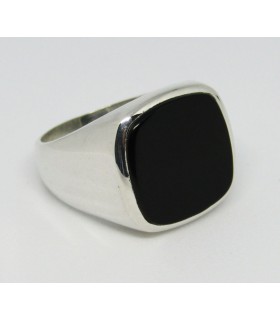 Anillo onix en plata de ley 925