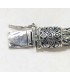 Pulsera etnica en plata de ley 925