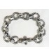 Pulsera labrada en plata de ley 925