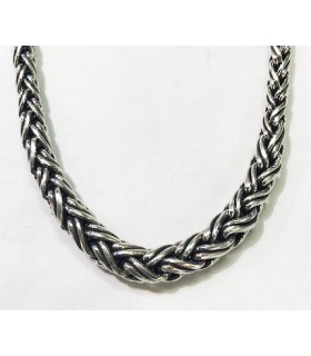 Collar etnico en plata de ley 925