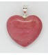Colgante corazon en plata de ley 925