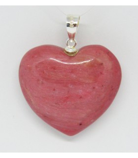 Colgante corazon en plata de ley 925