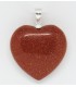 Colgante corazon en plata de ley 925