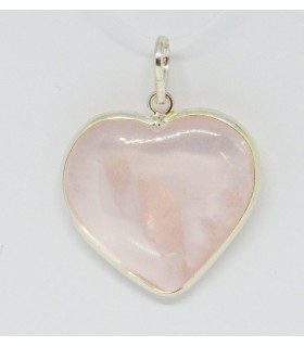 Colgante corazon en plata de ley 925