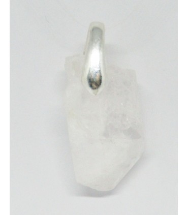 Colgante cuarzo en plata de ley 925