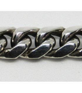 Pulsera eslabon en plata de ley 925