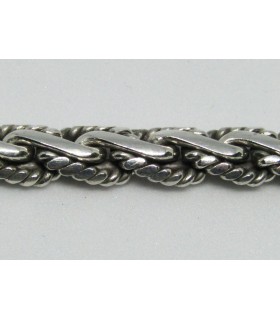 Pulsera etnica en plata de ley 925