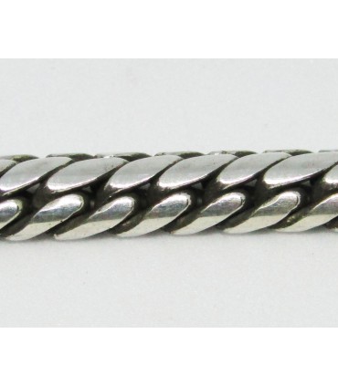 Pulsera eslavon en plata de ley 925