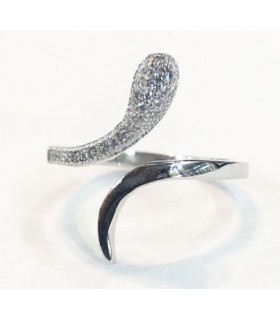 Anillo circonita en plata de ley 925