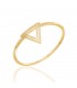 Anillo trapecio en plata de ley 925