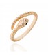 Anillo serp en plata de ley 925