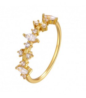 Anillo circonita en plata de ley 925
