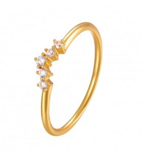 Anillo circonita en plata de ley 925