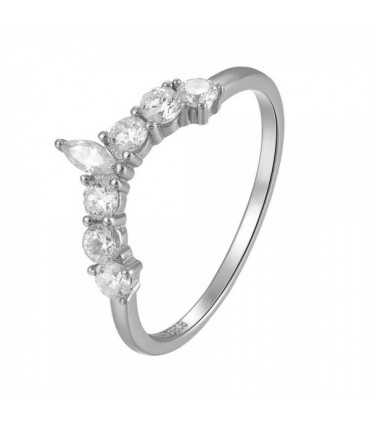 Anillo circonita en plata de ley 925