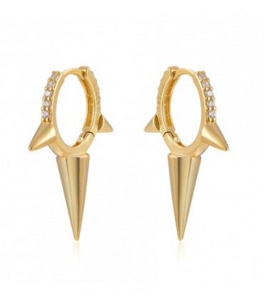 Aro circonitas en plata de ley 925