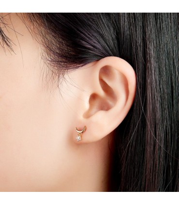 Pendiente en plata de ley 925