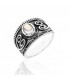 Anillo mineral en plata de ley 925