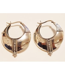 Aros etnicos en plata de ley 925