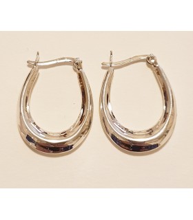 Aros en plata de ley 925