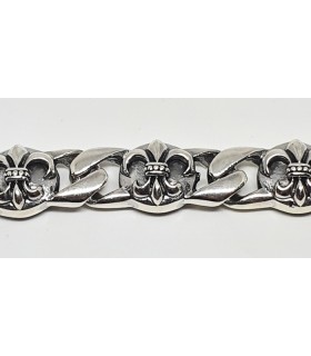 Pulsera etnica en plata de ley 925