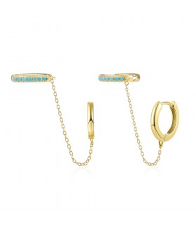 Pendientes en plata de ley 925