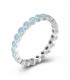 Anillo turquesa en plata de ley 925