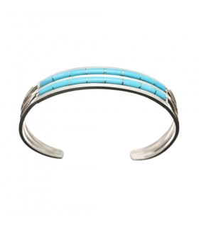 Pulsera Zuni en plata de ley 925