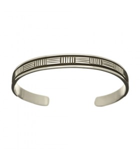 Pulsera navajo en plata de ley 925
