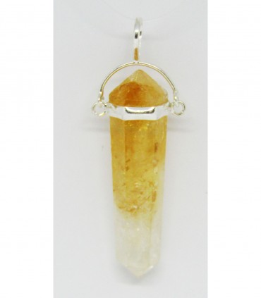 Colgante Citrino en plata de ley 925