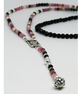 Rosario tanit en plata de ley 925