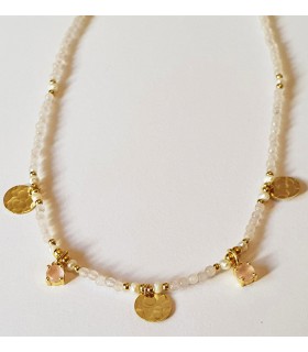 Gargantilla perla en plata de ley 925