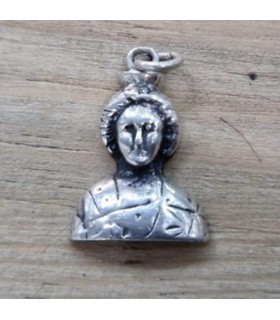 Colgante diosa tanit en plata de ley 925