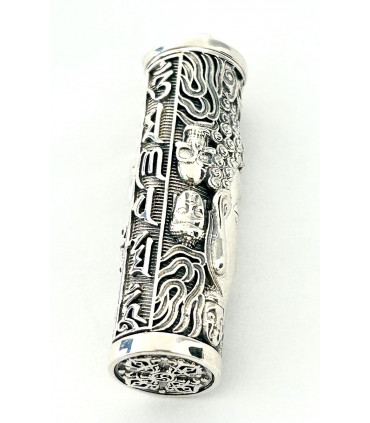 Colgante porta cenizas en plata de ley 925