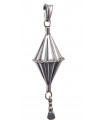 Colgante ibicenco en plata de ley 925