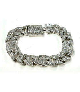 Pulsera en plata de ley 925